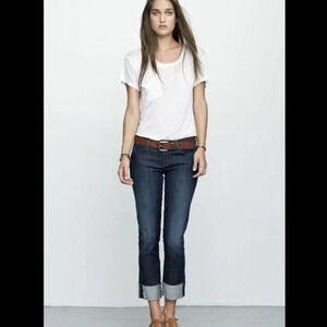 COH Citizens of Humanity Dani Cropped Straight Leg Jeans Sz 26